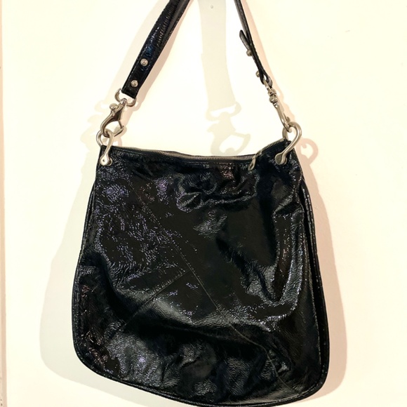Black patent leather purse - Picture 4 of 4